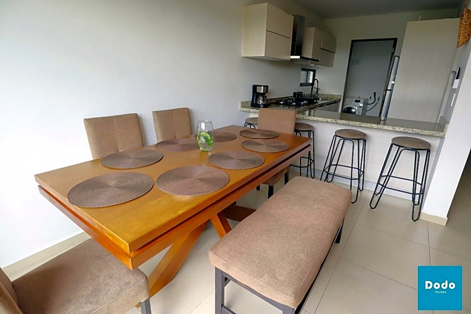 Residencial privado con alberca a 3 min. de la playa