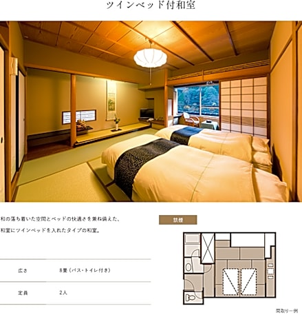 Japanese Style Room with 8 Tatami