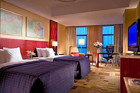 Deluxe Twin, Guest room, 2 Twin/Single Bed(s), City view