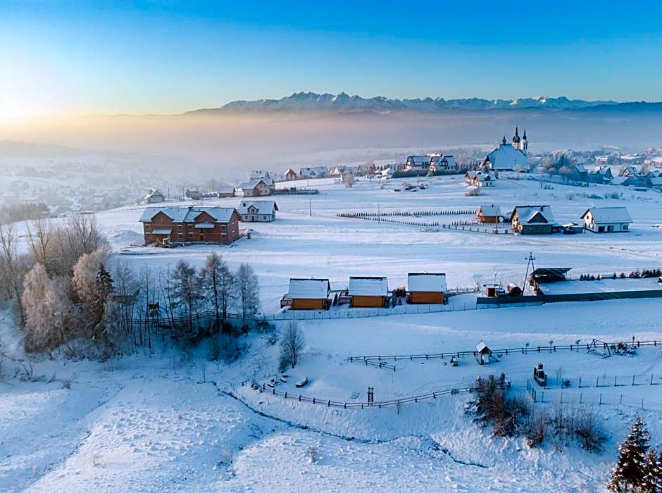 Zaciszne Domki w Kluszkowcach z Sauną i Balią