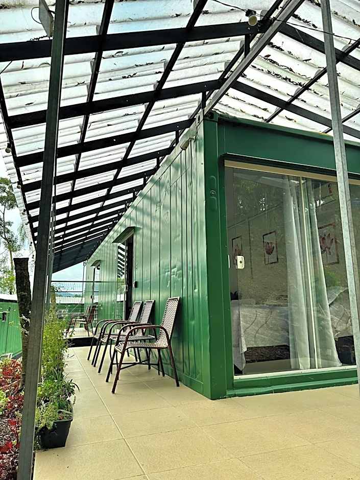 Pousada Jardim Encantado - Suítes em Container na cidade do Cristo Protetor - Encantado RS
