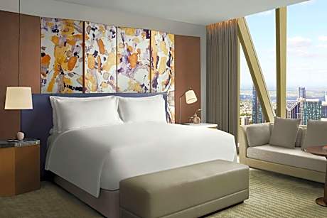 Yarra Suite, Bay View, 1 Bedroom, 1 King Bed, Study Club Access, Half-Board