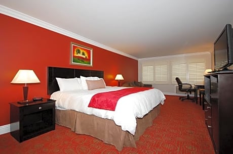 1 King Bed - Mobility Accessible, Roll In Shower, View, Mini Suite, Non-Smoking, Continental Breakfast