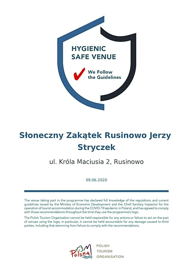 Sloneczny Zakatek Rusinowo Jerzy Stryczek