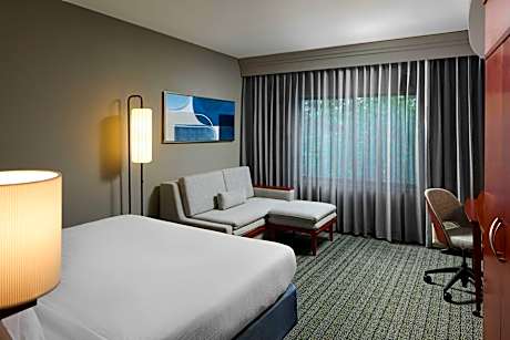 King Room with Sofa Bed and Roll-in Shower - Mobility and Hearing Accessible