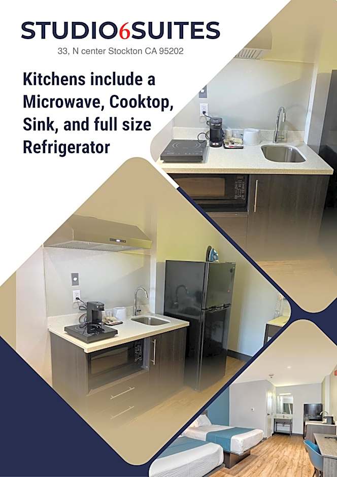 Studio 6 Suites Stockton, CA Waterfront