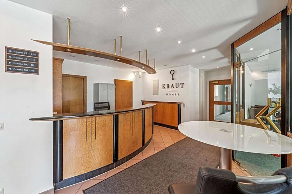 NEU Apart-Hotel Kraut 24-7 Check In Nähe Messe-Airport