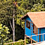 Ecocasa azul - Chalé na mata