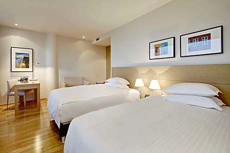 Twin Family Room with Scenic View