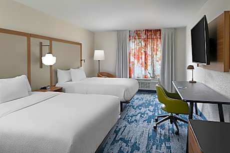 Junior Suite, 2 Queen, Sofa bed