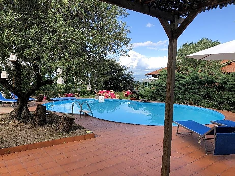 villa di charme con piscina e jacuzzi tra Roma e Viterbo