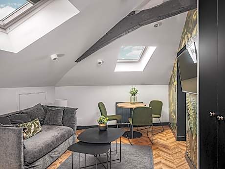 Carthagene - Attic 1 Bedroom Apartment Near Place Royale - 115 ft²