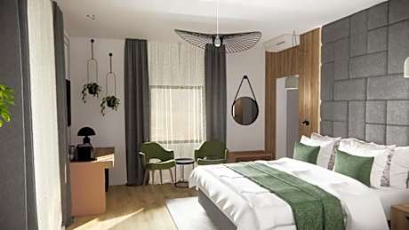 Standard Double Room Building B with Pool Access