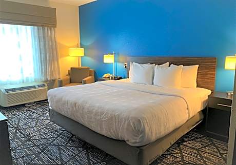 1 King Mobility Accessible Bathtub Desk Microwave Fridge Wi-Fi Non-Smoking Continental Breakfast