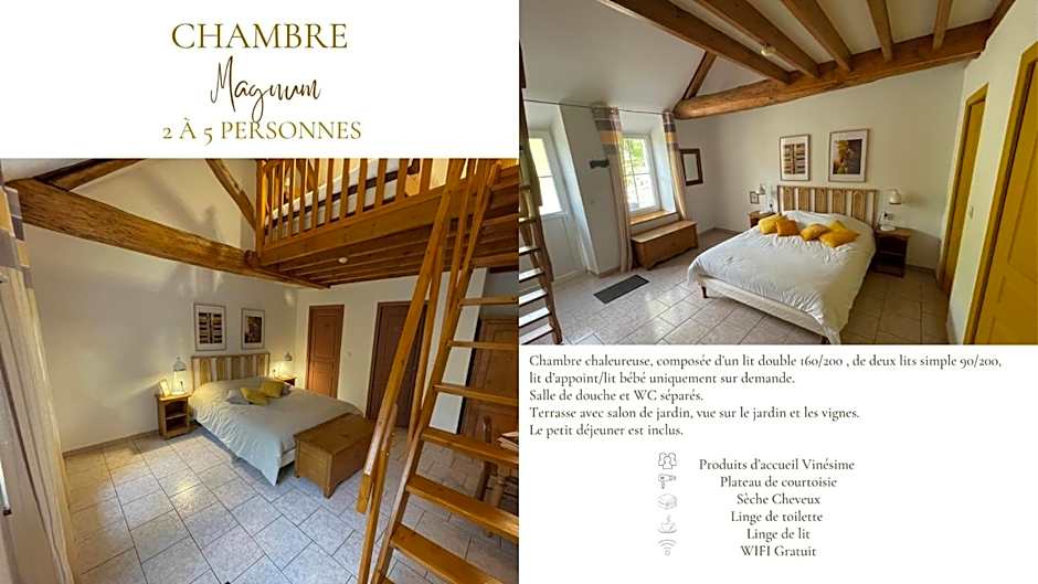 LE GOLURET Chambres & Table d'hôtes - Espace Bien Être