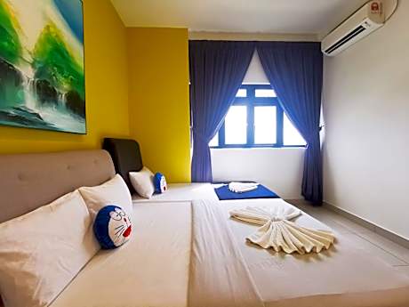 Three-Bedroom Apartment with View