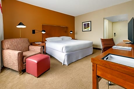 Large King Room with Roll-in Shower - Mobility Accessible