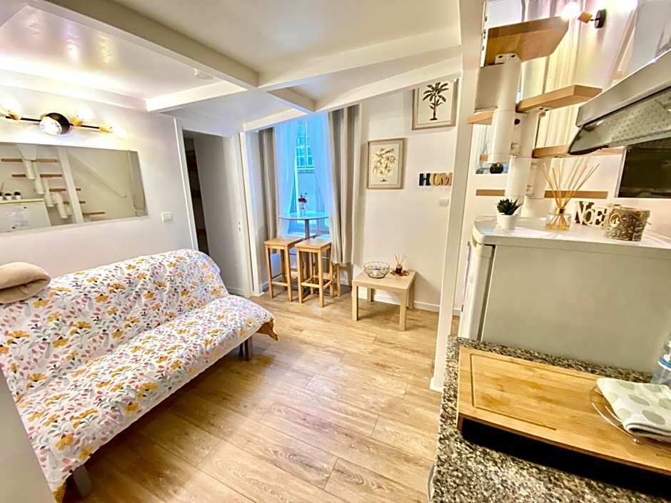 Petit cocon en duplex - Centre-ville & plage à 2 minutes