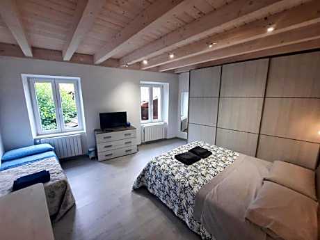 Family Room with Shared Bathroom