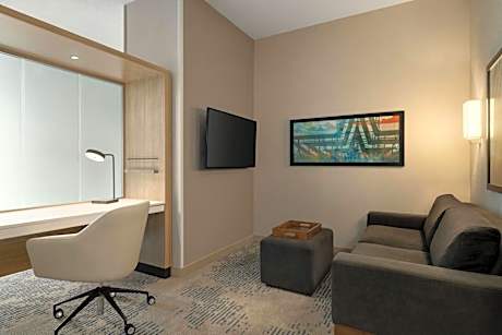 Queen Suite with Two Queen Beds and Sofa Bed