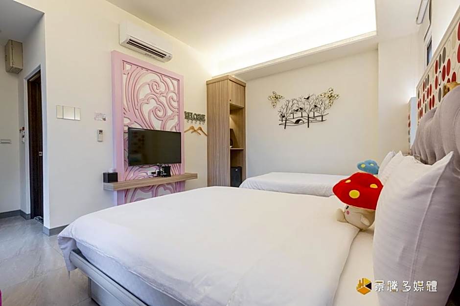 幸福來了-近花蓮火車站 寵物友善 電梯民宿