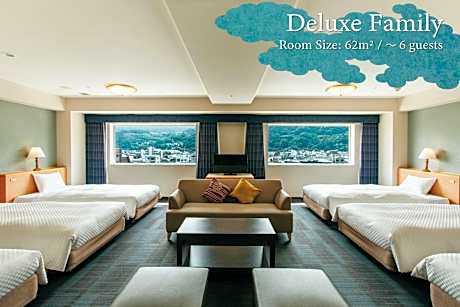 Deluxe Family Room with 6 Bed - Nonsmoking