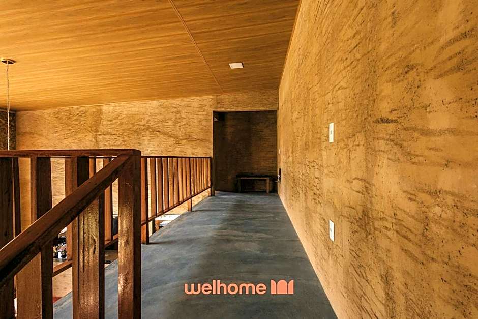 Casa na pedra em Serra Negra vista para montanha