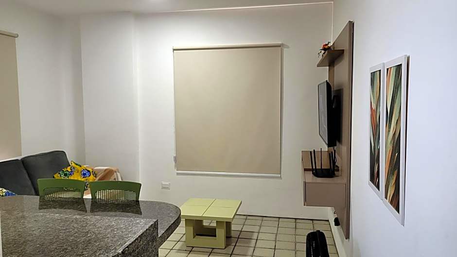 Apto a 3 minutos da praia e Piscina na cobertura