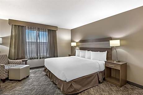 King Room with Roll-In Shower - Mobility Accessible/Pet Friendly