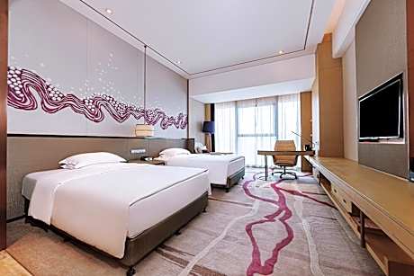 Premium Double Room with Two Double Beds - Lounge Access