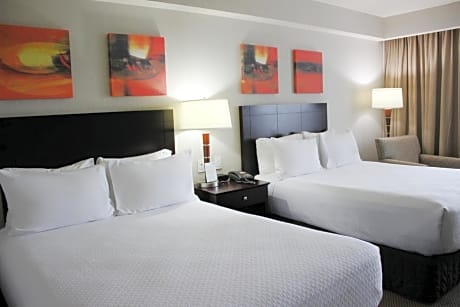 Standard Double Room with Two Double Beds - Disability Access