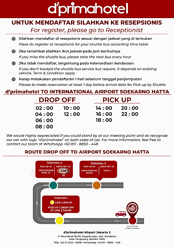 d'primahotel Airport Jakarta 2