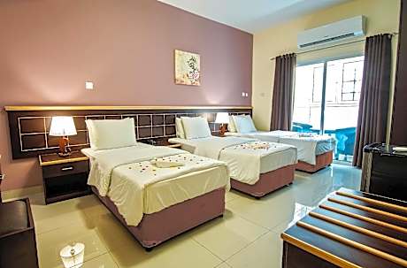 Triple - 3 Single Beds