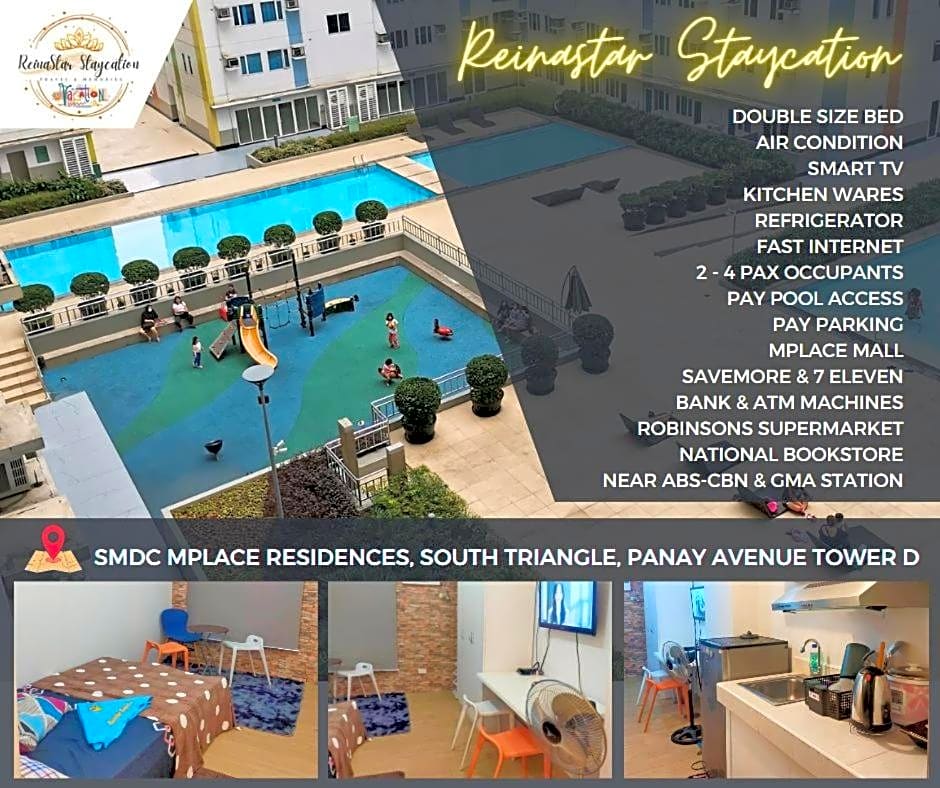 REINASTAR STAYCATION @ MPLACE RESIDENCES