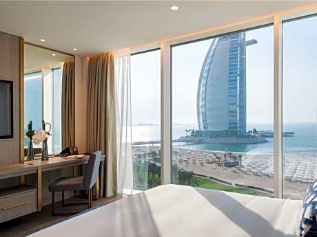 One Bedroom Ocean View Suite with Private Terrace  - includes Daily Breakfast & Afternoon Tea, Evening Drinks & Canapes, Club Lounge access with all-day refreshments and Wild Wadi Waterpark™ access