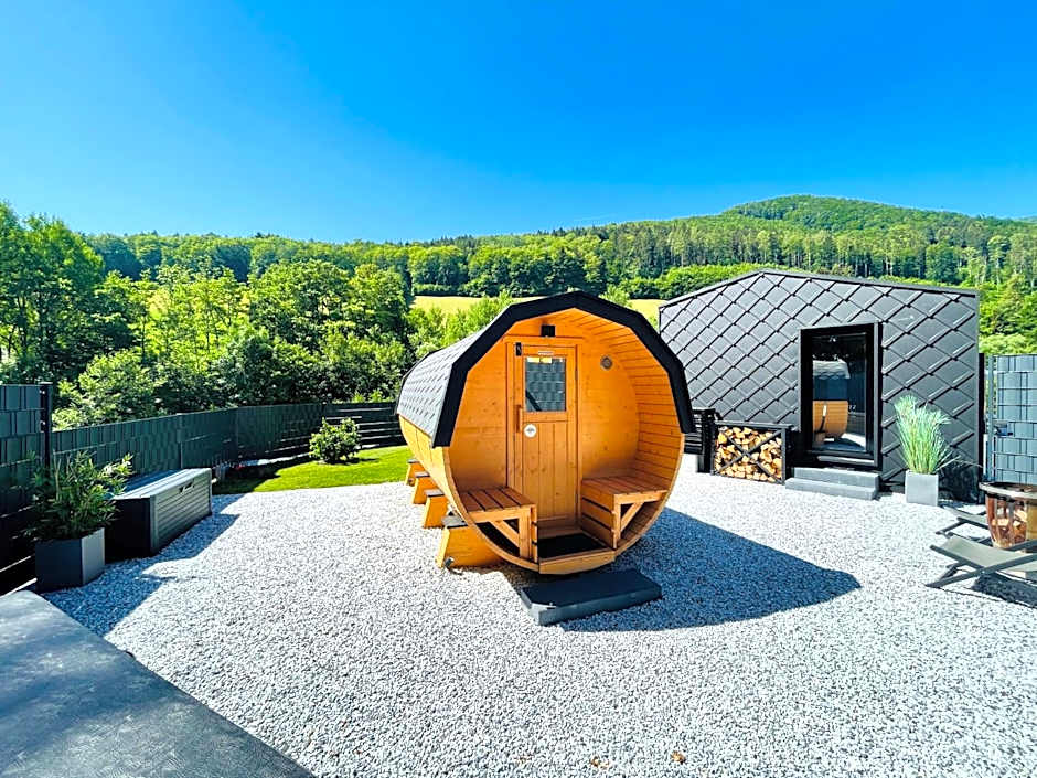 Voralpen Lodge - Ferienhaus mit Gym, Sauna & Hot Tub