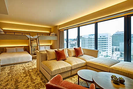 Premium Suite with Bunk Beds with Sauna