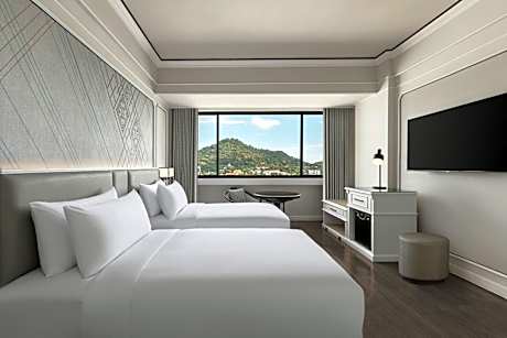 Premium, Guest room, 2 Twin/Single Bed(s), City view