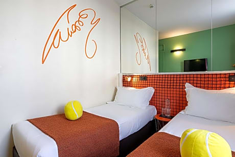 Two Adjacent Double Rooms