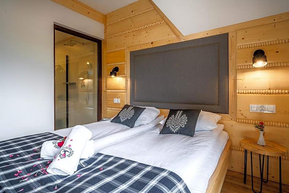 Aparthotel Rabiań-SKI 10metrów do wyciagu połączonego z całą Kotelnicą na miejscu wypoożyczalnia z serwisem