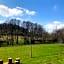 Shepherds Huts Ham Hill, 2 double beds, Bathroom, Lounge, Diner, Kitchen, dog friendly, Looking out to lake