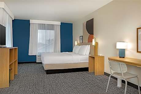 1 King Bed