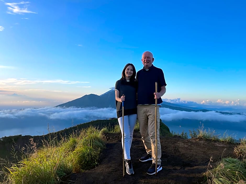 Batur lake view