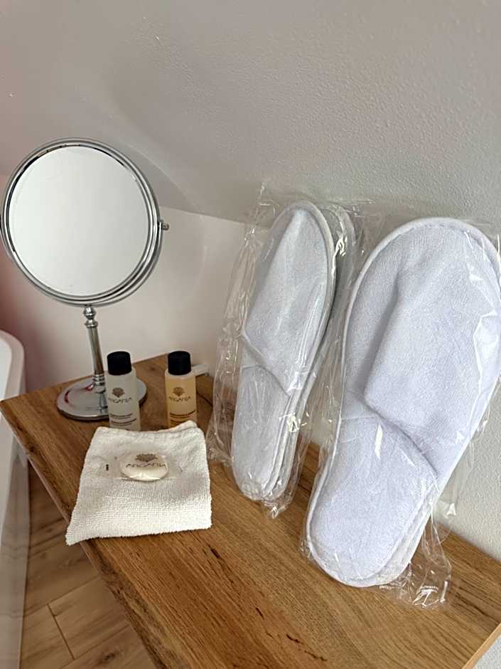 Aux Charmes-Suites cosy et independantes equipees d un frigo, micro ondes et nespresso