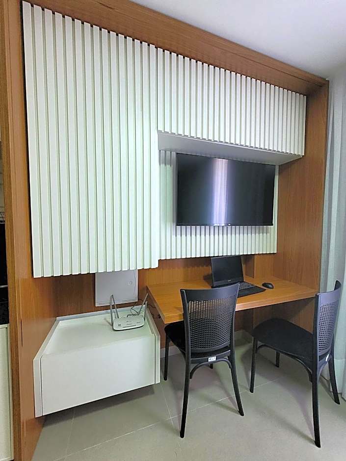 Belo flat na praia do Bessa