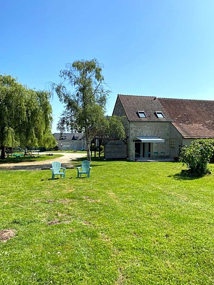 Les Mariniers Chambres d'Hôtes à la campagne avec aire de jeux - Spa nordique en option