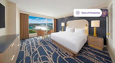 Junior Presidential Suite | Premium Fallsview Suite | One King Bed | (Air Jetted Tub)