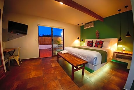 Junior Suite with Terrace King Size Bed