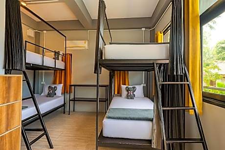 Single Bed in 4-Bed Dormitory Room