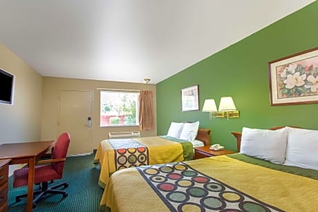 2 Double Beds Non-Smoking